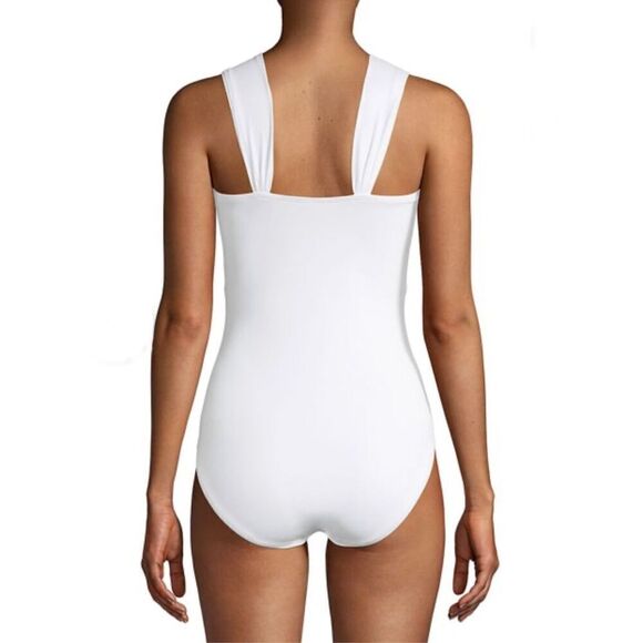 New. Tommy Bahama white swimsuit. Small. Retails $149 - Picture 3 of 13